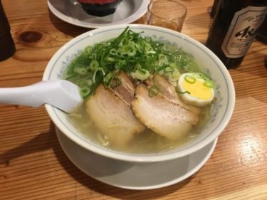ラーメン楓の塩ラーメン