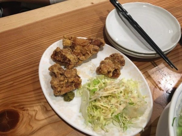 ラーメン楓の唐揚げ