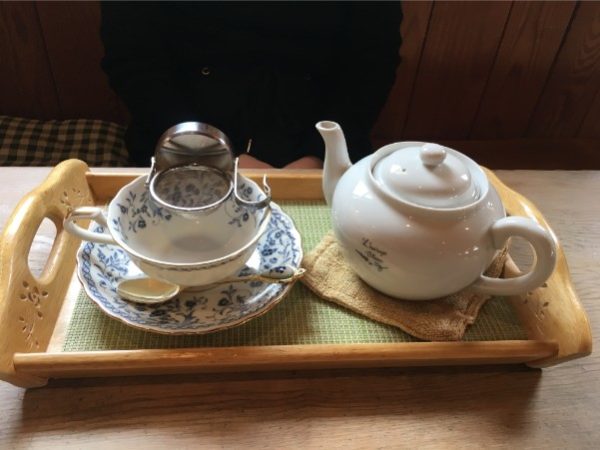 カフェリンガリンガのミルクティー